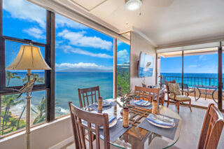 Dining area & partial living area