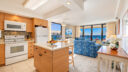 Kitchen Island and Partial Living Area