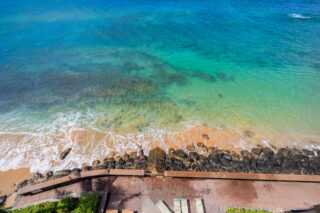 Looking Down from Lanai