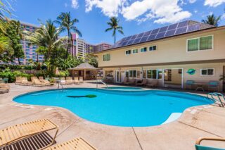 Pool and Cabana Area